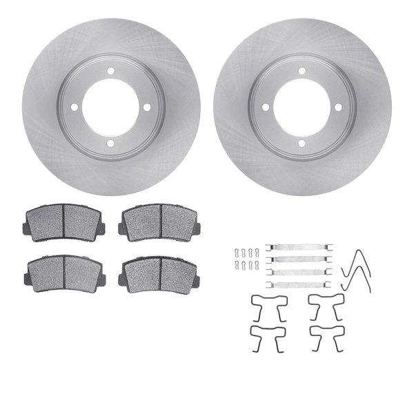 Dynamic Friction Co 6512-80253, Rotors with 5000 Advanced Brake Pads includes Hardware 6512-80253